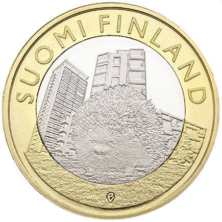 Φινλανδία 5€ Uusimaa Porcupine 2015