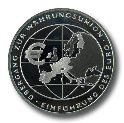Γερμανία €10 Εισαγωγή €uro 2002 - Επιστολή F
