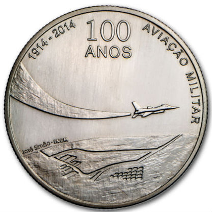 Πορτογαλία 2,50 € - 100 χρόνια Στρατιωτικής Αεροπορίας 2014