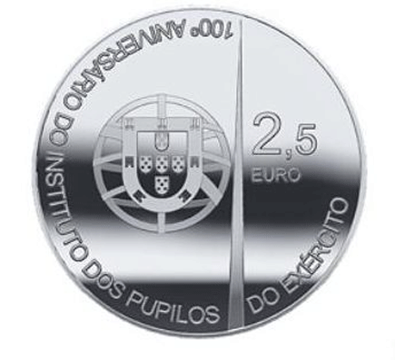 Πορτογαλία 2,50 € Μαθητές Στρατού 2011