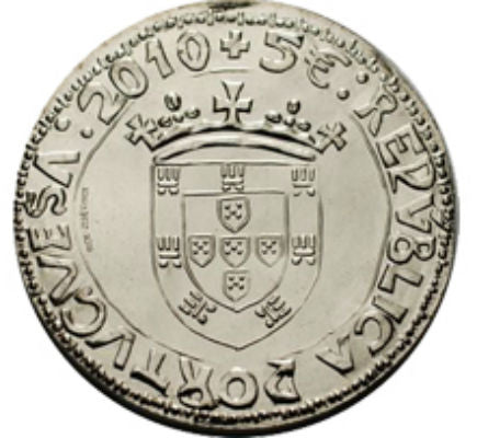 Πορτογαλία 5 € O Justo, D. João II 2010