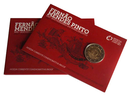 Πορτογαλία 2€ Fernão Mendes Pinto Proof 2011