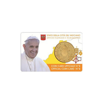 Βατικανό 0,50 € Coincard 2017