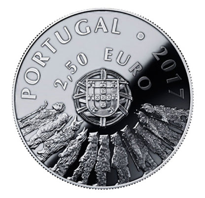 Πορτογαλία 2,5 € Caretos Trás-os-Montes Silver Proof 2017