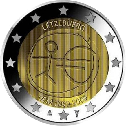 Λουξεμβούργο 2€ E.M.U. 2009