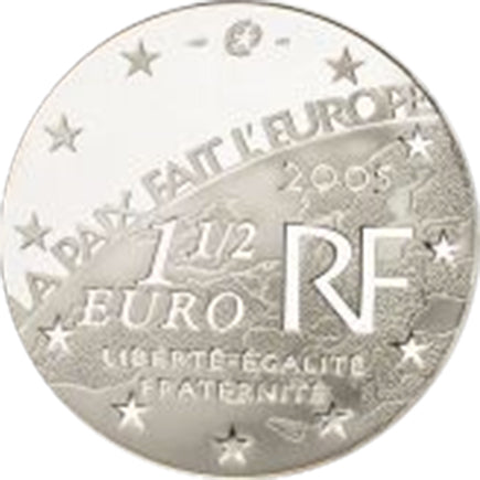 Γαλλία 1,50 € Τέλος Β' Παγκοσμίου Πολέμου 2005